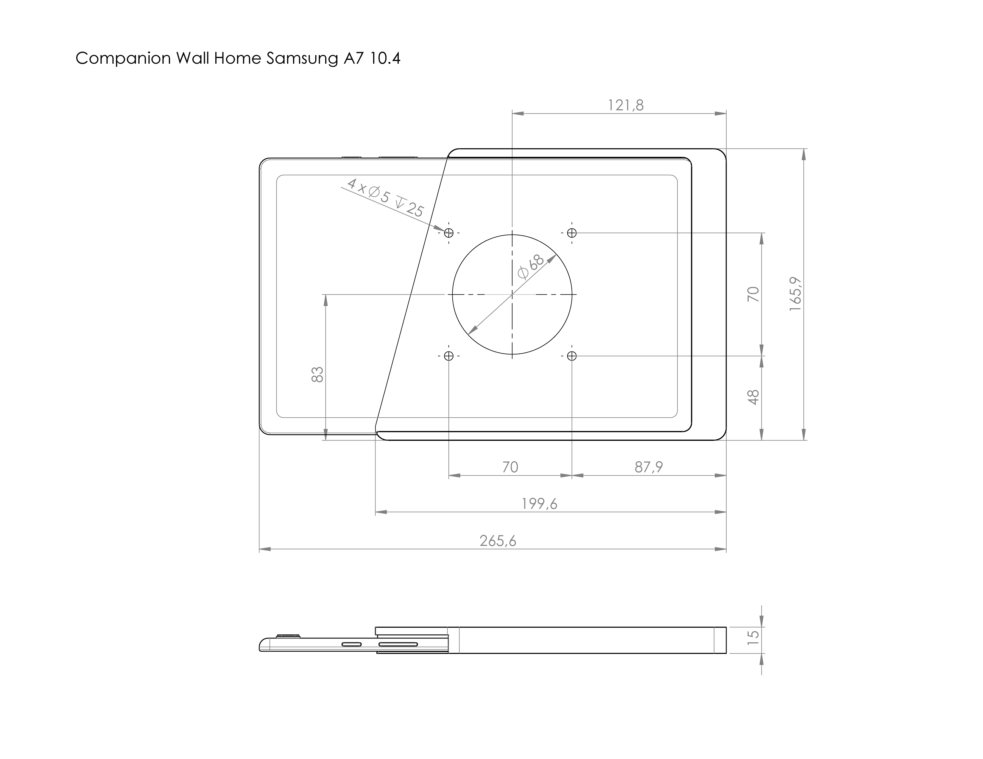 Companion Wall Home pour Samsung Tab