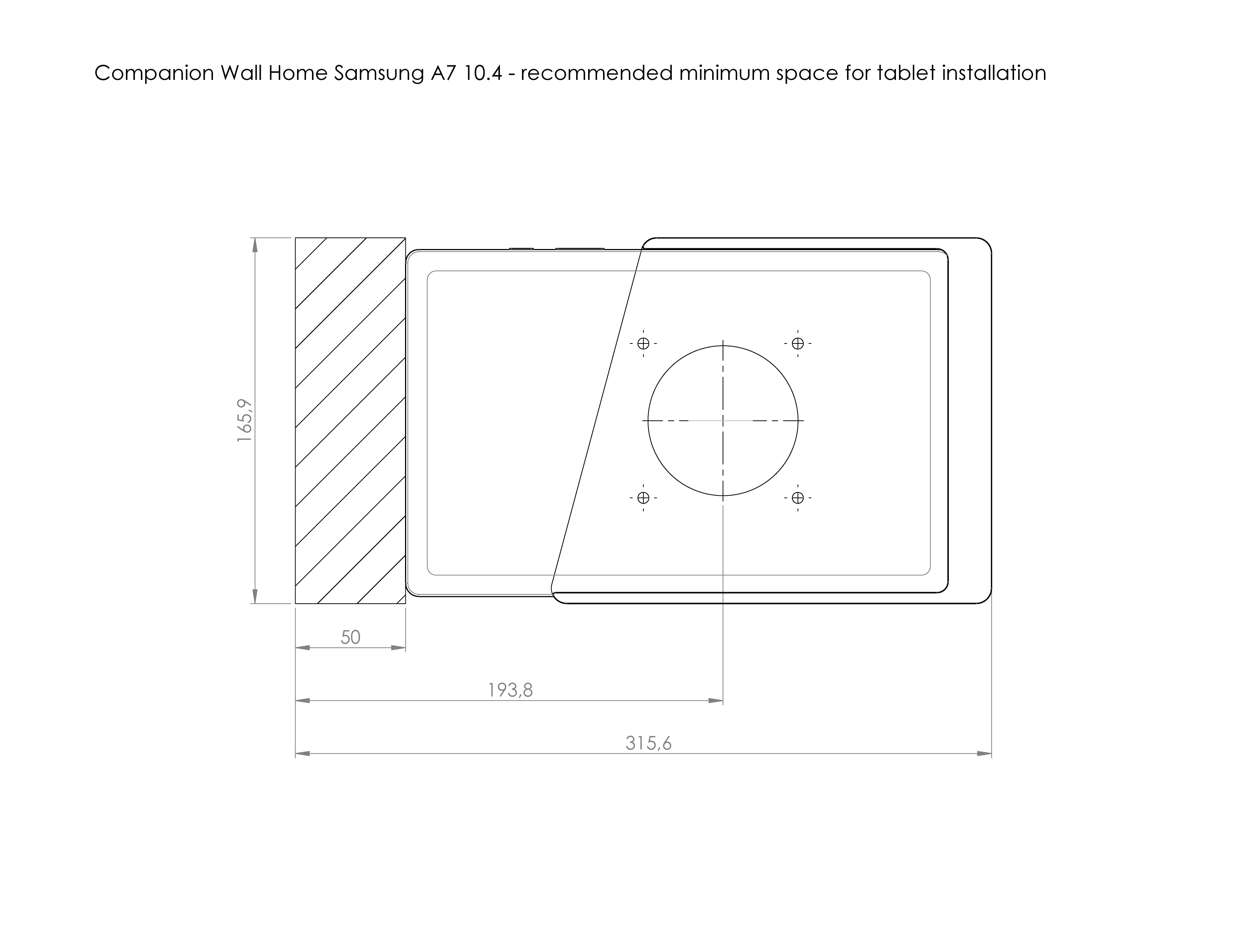 Companion Wall Home pour Samsung Tab