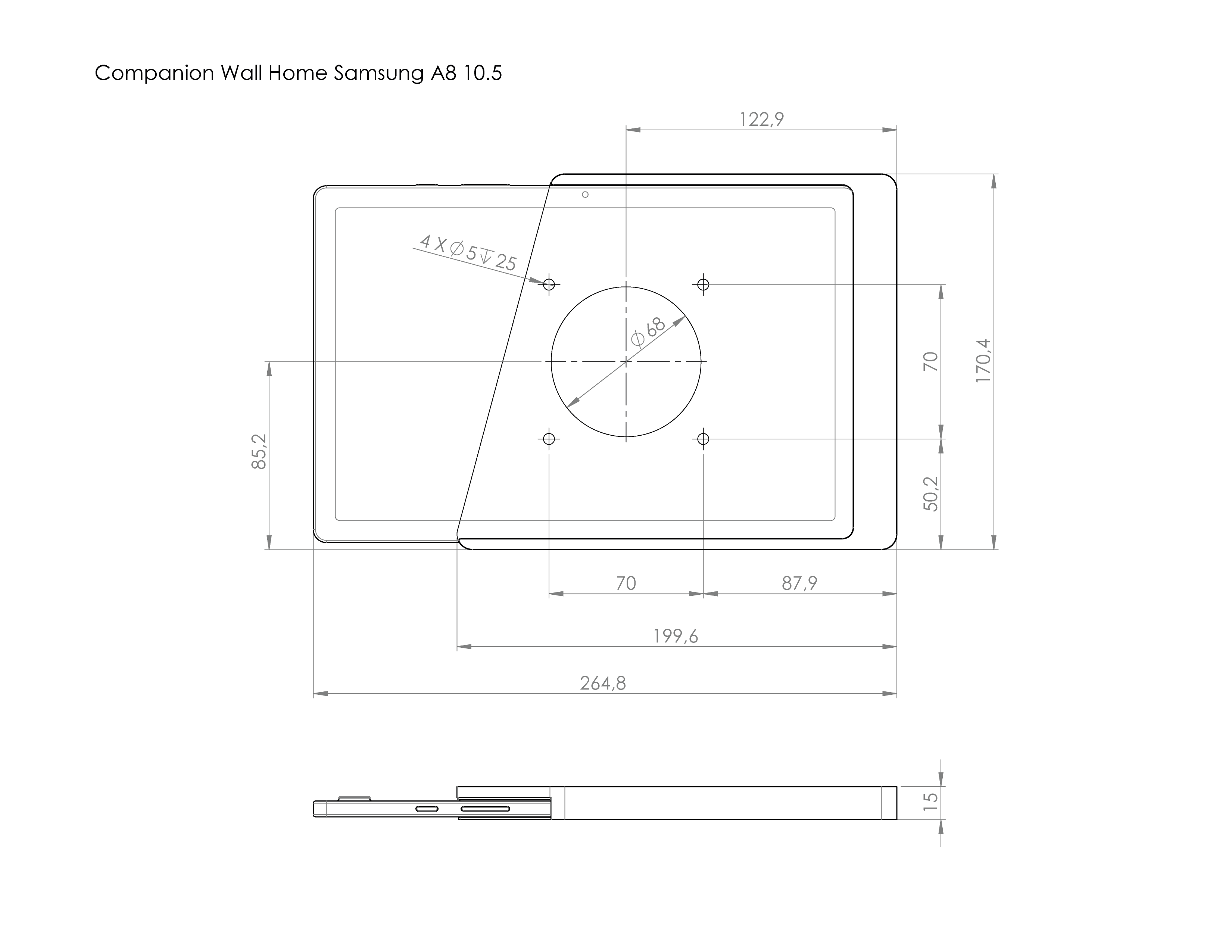 Companion Wall Home pour Samsung Tab